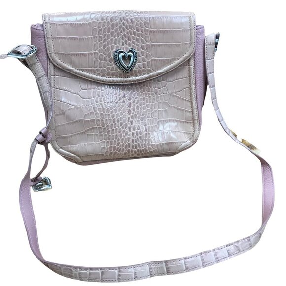 Brighton‎ Pink Leather Shoulder Bag - Picture 1 of 9